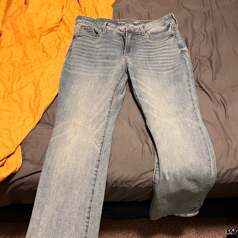 Old Navy High Rise Kicker Boot Cut Jeans